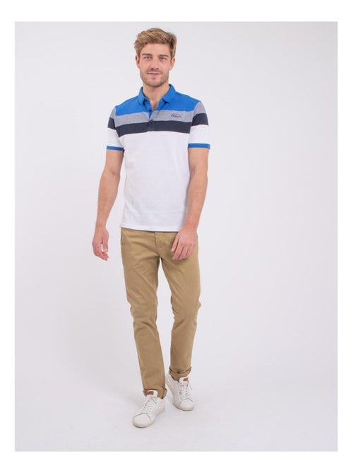 Polo a maniche corte puro cotone PROSID - Kiabi Polo a maniche corte puro cotone PROSID - Kiabi
