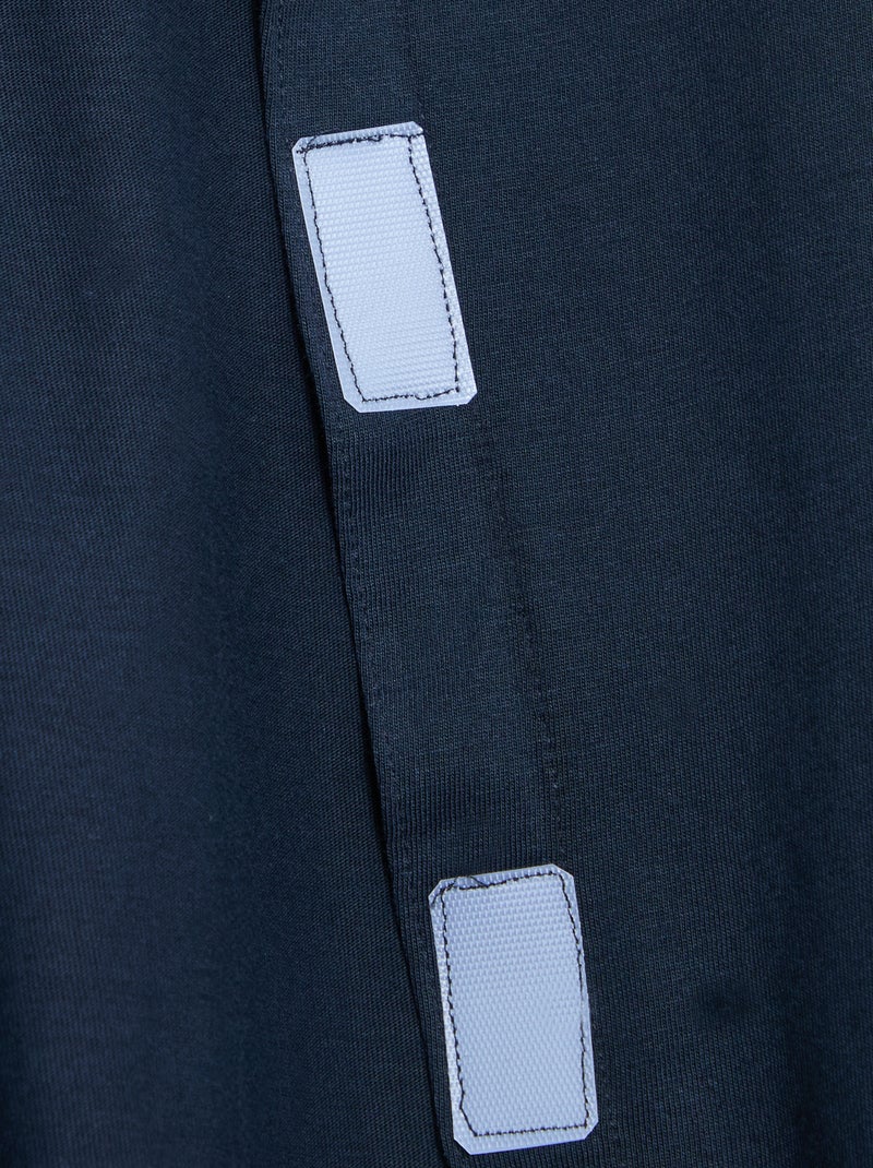 Polo a maniche lunghe - collezione facile da indossare Blu - Kiabi