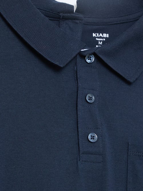 Polo a maniche lunghe - collezione facile da indossare - Kiabi