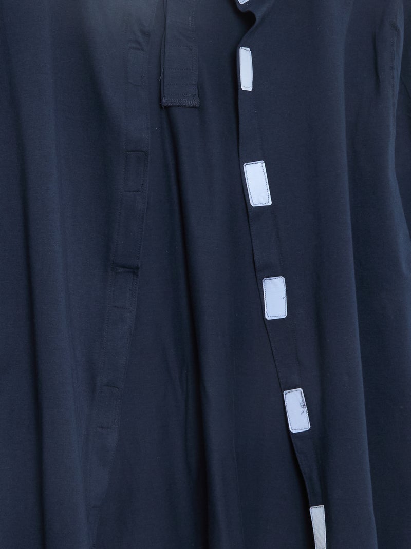 Polo a maniche lunghe - collezione facile da indossare Blu - Kiabi