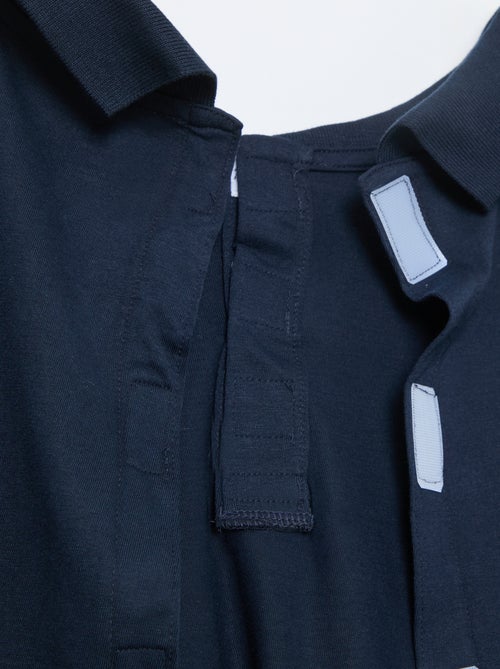 Polo a maniche lunghe - collezione facile da indossare - Kiabi