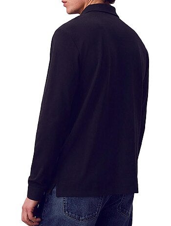 Polo a maniche lunghe da uomo Calvin Klein in piqué casual