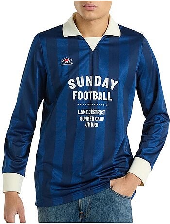 Polo a Maniche Lunghe da Uomo Umbro Calcio Estate