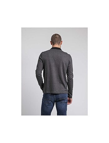 Polo a maniche lunghe pur coton PAGNY
