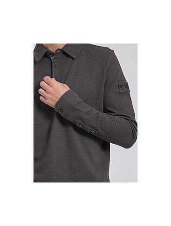 Polo a maniche lunghe pur coton PILKA