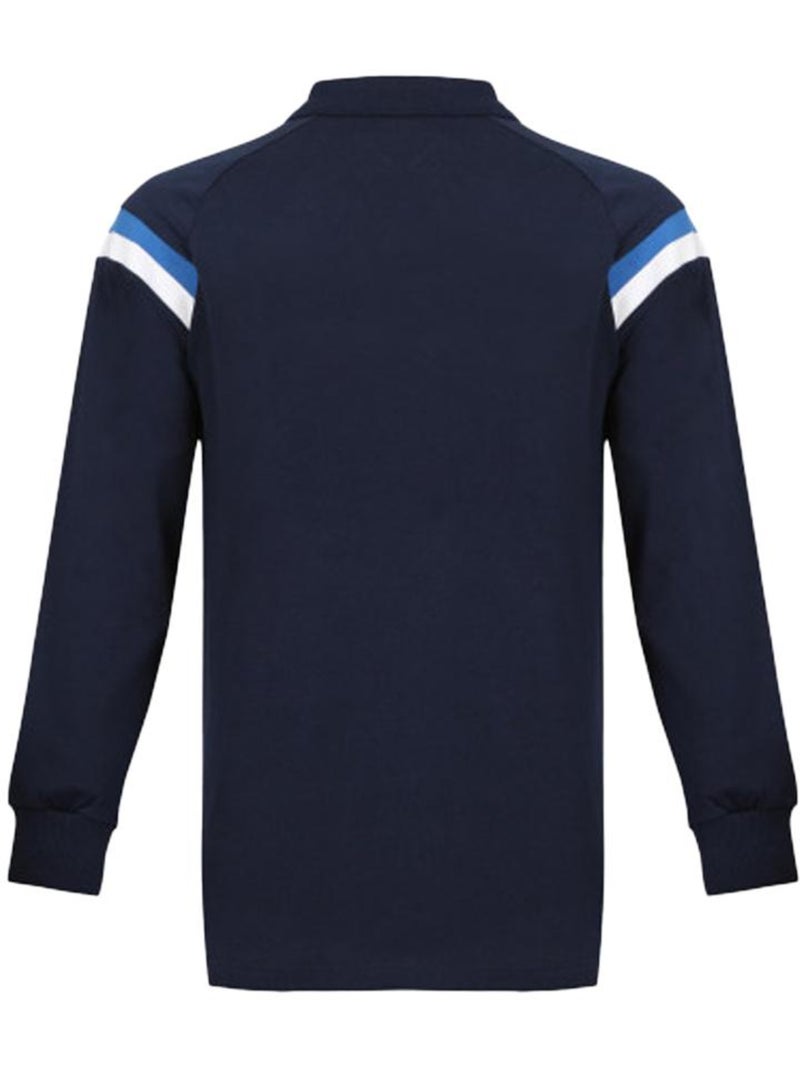 Polo a Maniche Lunghe Umbro da Uomo Blu marino - Kiabi