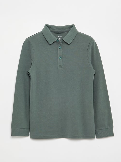 Polo a maniche lunghe - Kiabi