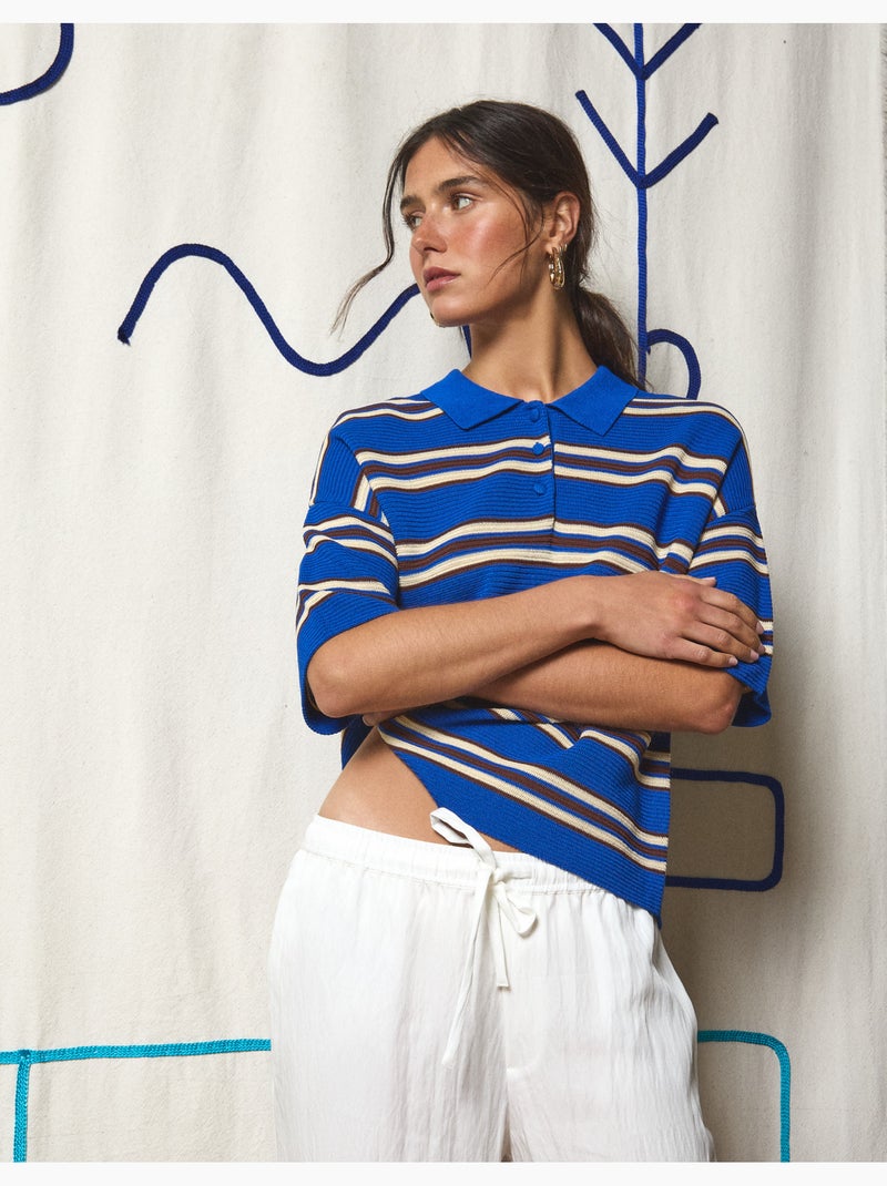 Polo a rete, MO Fashion Blu - Kiabi