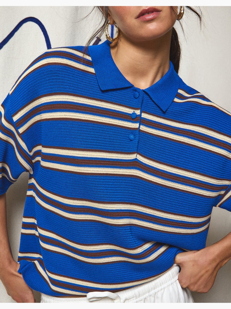 Polo a rete, MO Fashion Blu - Kiabi