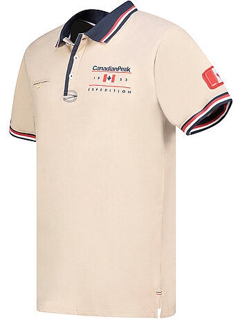 Polo a righe a contrasto konbustybleak – canadian peak