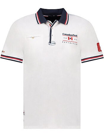 Polo a righe a contrasto konbustybleak – canadian peak