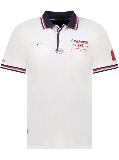 Polo a righe a contrasto konbustybleak – canadian peak - Kiabi