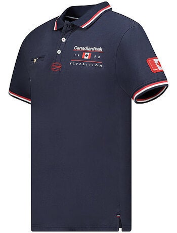 Polo a righe a contrasto konbustybleak – canadian peak