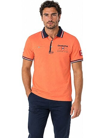 Polo a righe a contrasto konbustybleak – canadian peak