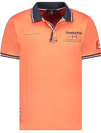 Polo a righe a contrasto konbustybleak – canadian peak
