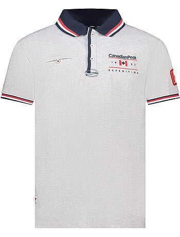 Polo a righe a contrasto konbustybleak – canadian peak