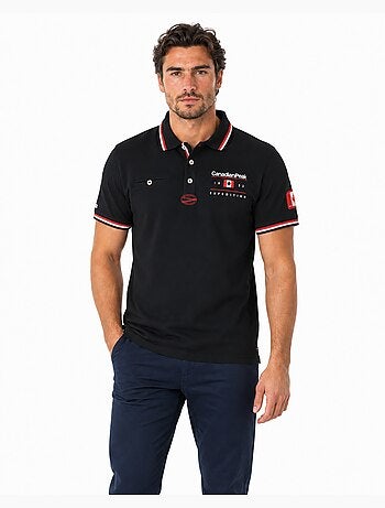 Polo a righe a contrasto konbustybleak – canadian peak