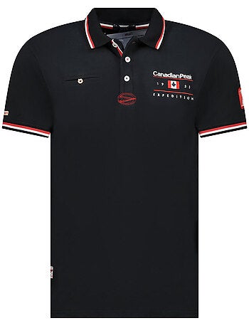 Polo a righe a contrasto konbustybleak – canadian peak