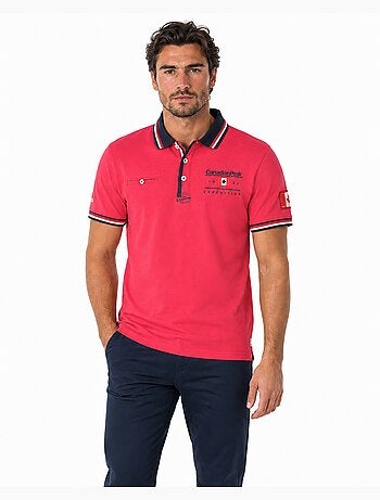 Polo a righe a contrasto konbustybleak – canadian peak