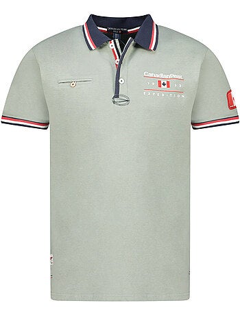 Polo a righe a contrasto konbustybleak – canadian peak
