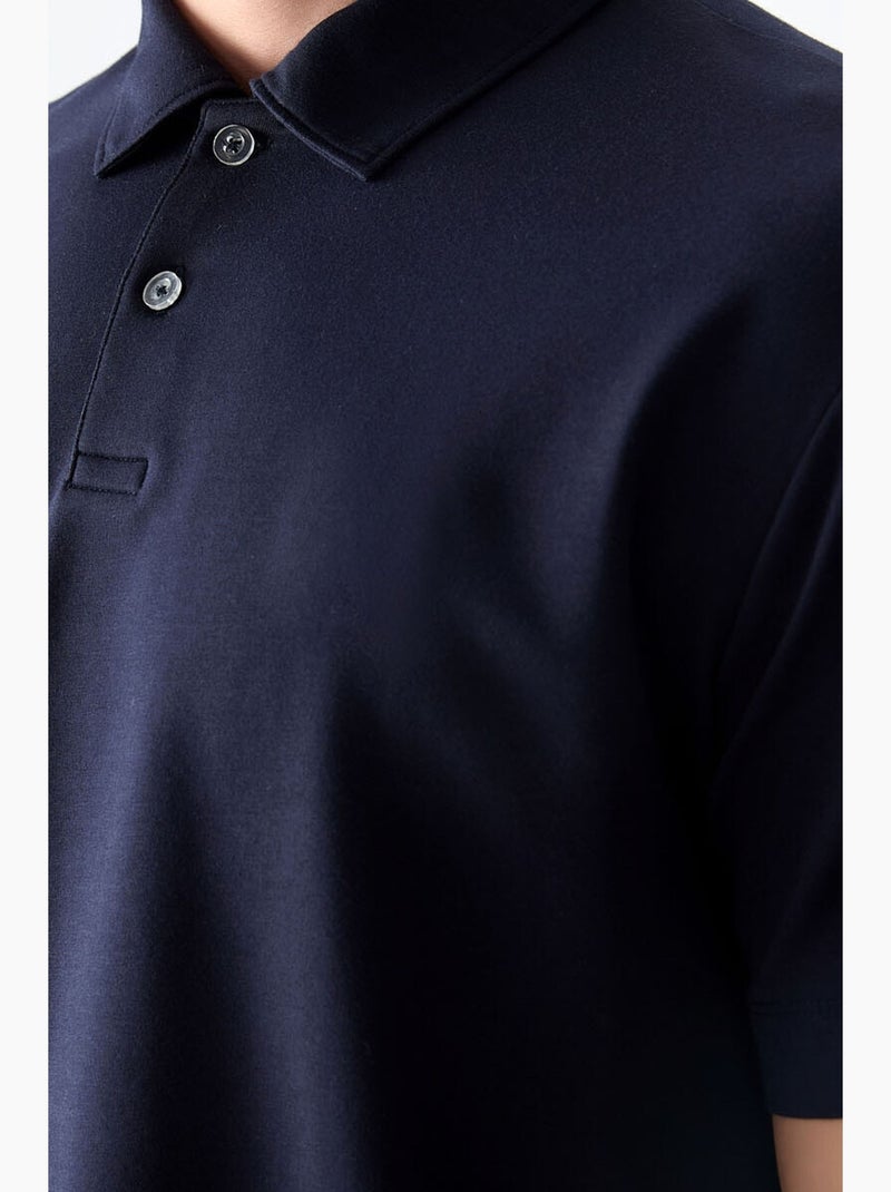 Polo ampio tommy Blu marino - Kiabi