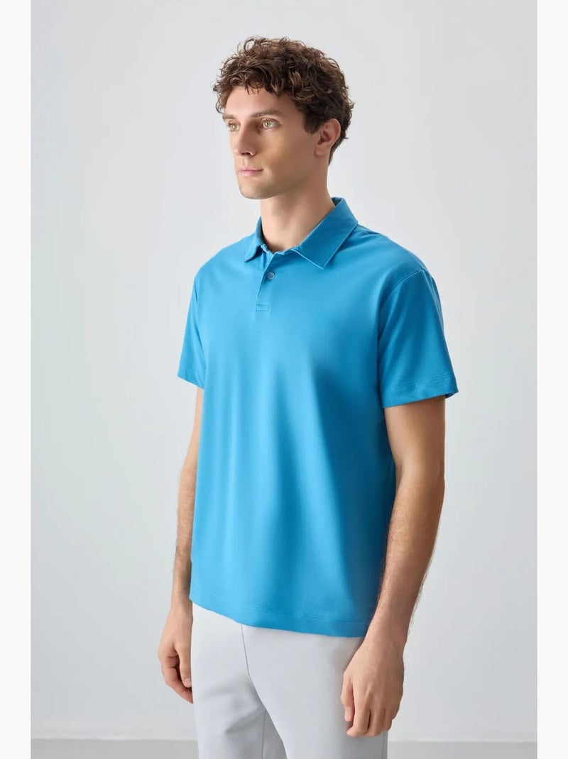 Polo ampio tommy Blu - Kiabi