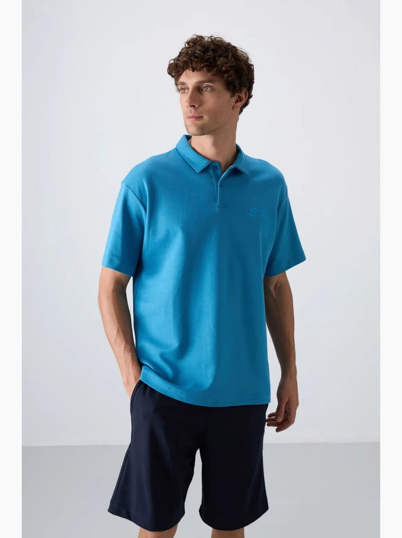 Polo ampio tommy Blu - Kiabi