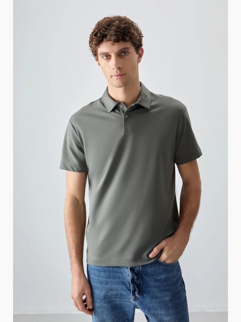 Polo ampio tommy Grigio - Kiabi