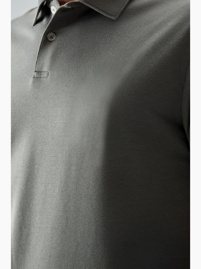 Polo ampio tommy Grigio - Kiabi
