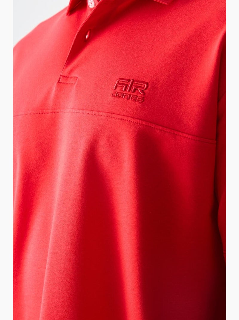 Polo ampio tommy Rosso - Kiabi