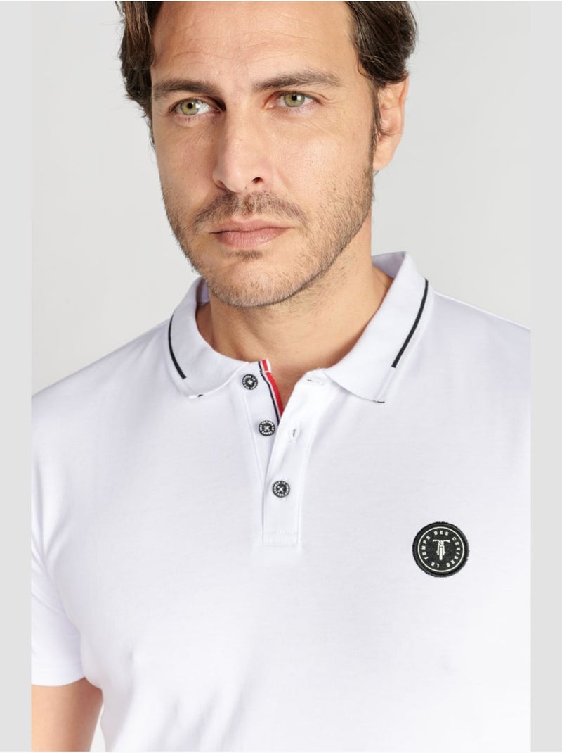 Polo aron 'le temps des cerises' Bianco - Kiabi