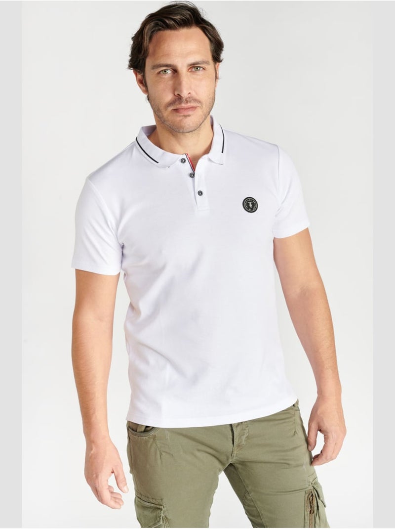 Polo aron 'le temps des cerises' Bianco - Kiabi