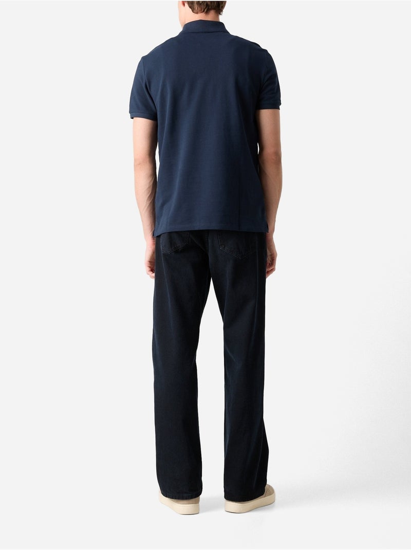 Polo Calvin Klein slip-on Blu marino - Kiabi