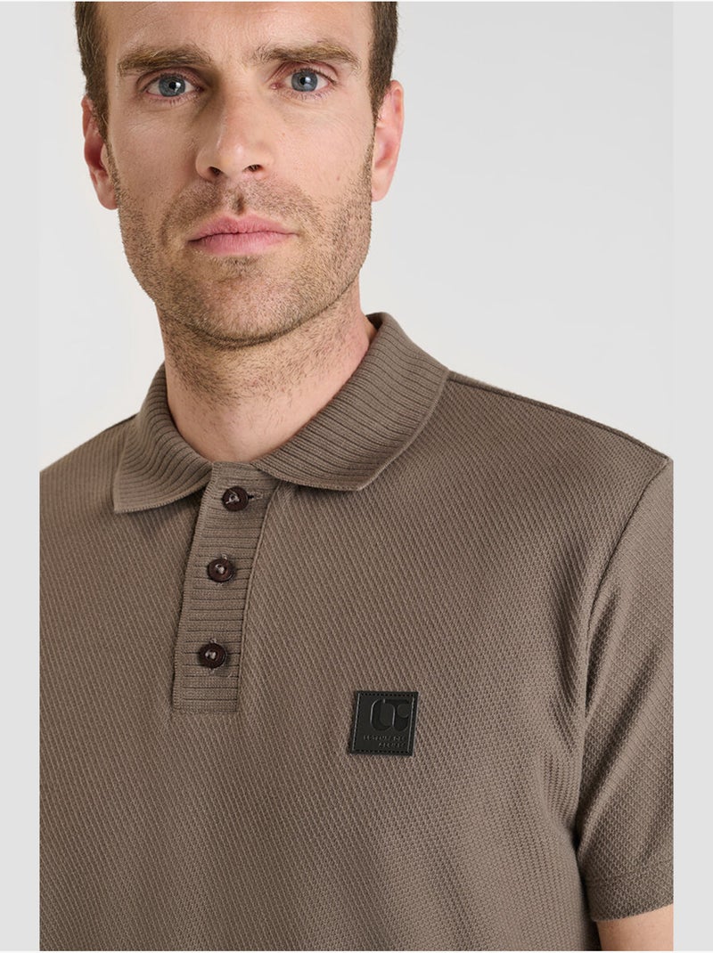 Polo CERLO Marrone - Kiabi
