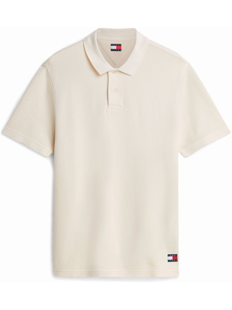Polo collo rotondo - Tommy jeans Bianco - Kiabi