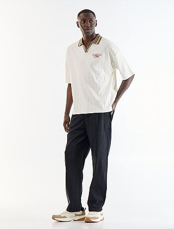 Polo comfort fit a maniche corte