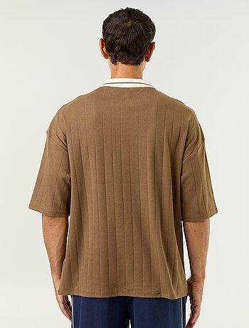 Polo comfort fit a maniche corte