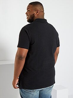 Taglie forti Uomo - Polo comfort piqué di cotone - Kiabi