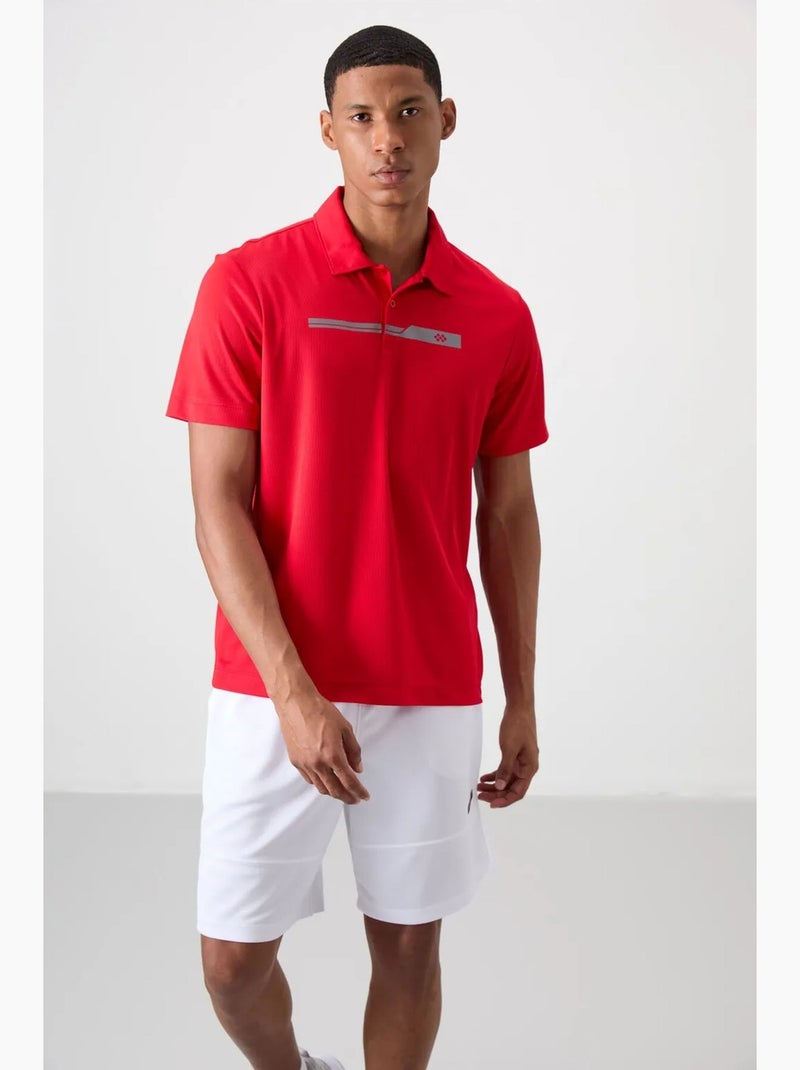 Polo con bottoni tommy Rosso - Kiabi