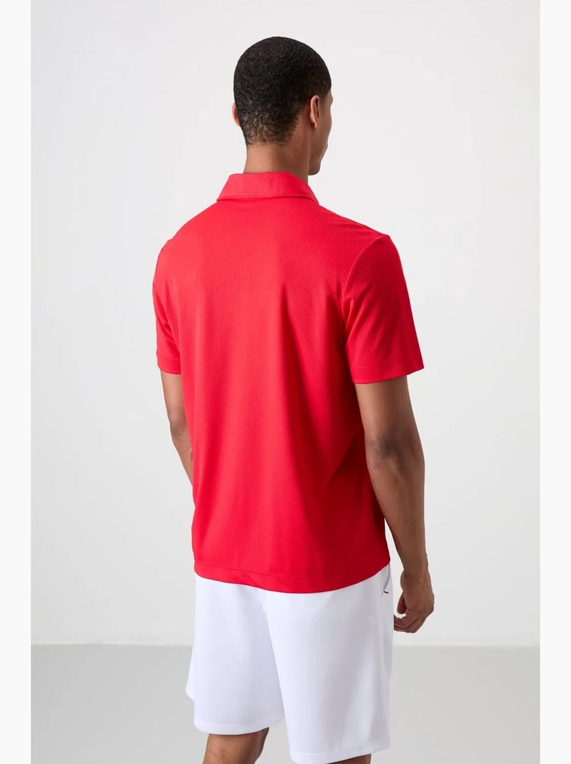 Polo con bottoni tommy Rosso - Kiabi