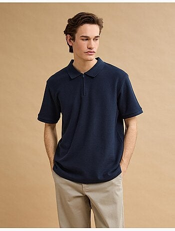 Polo con cerniera, MO Fashion