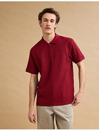 Polo con cerniera, MO Fashion