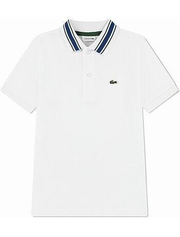 Polo con colletto a polo - lacoste