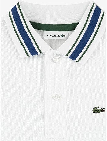 Polo con colletto a polo - lacoste