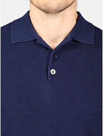 Polo con colletto abbottonato - Kenzarro