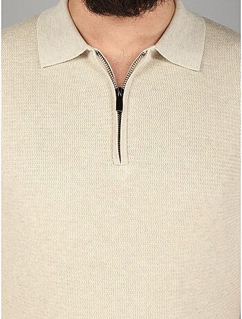Polo con colletto con cerniera - Frilivin