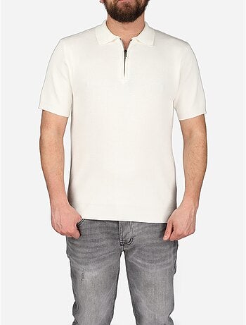 Polo con colletto con cerniera - Frilivin