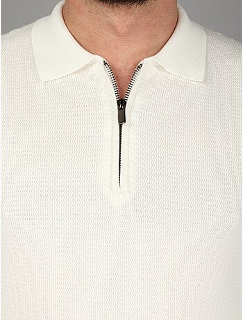 Polo con colletto con cerniera - Frilivin