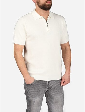Polo con colletto con cerniera - Frilivin