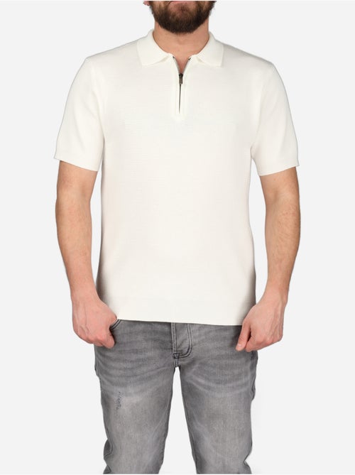 Polo con colletto con cerniera - Frilivin - Kiabi Polo con colletto con cerniera - Frilivin - Kiabi